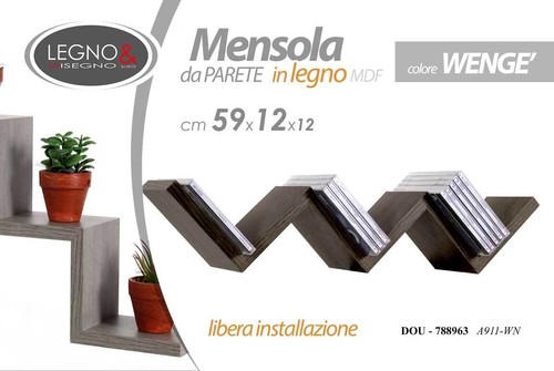 Mensola parete scaletta in - parete,
