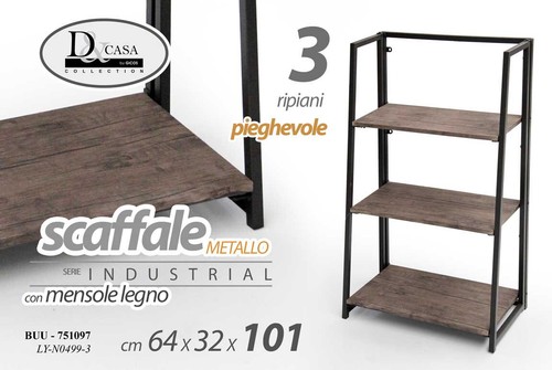 Mobile scaffale metallo - in, 3