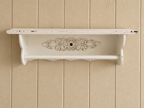 Scaffale bianco con