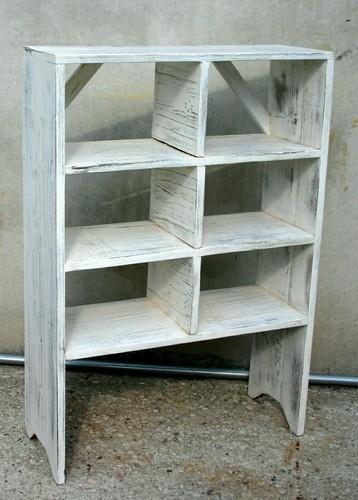 Libreria etagere vintage - vintage, legno