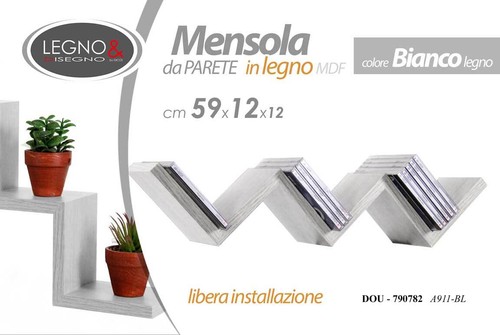 Mensola parete scaletta - da,