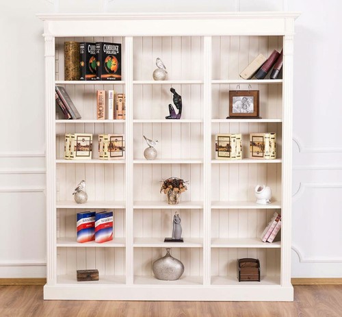Libreria biblioteca legno - libreria,