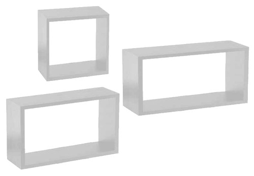 Set mensole cubo parete - 3,