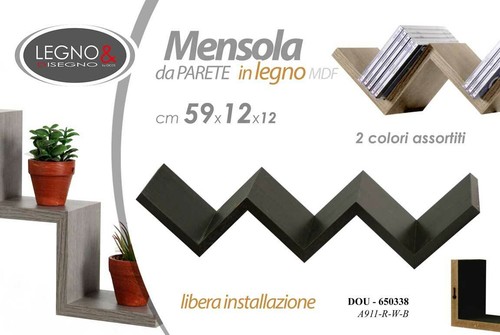 Mensola parete scaletta in - mensola,