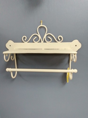 Mensola rotaia rotolo shabby - a,